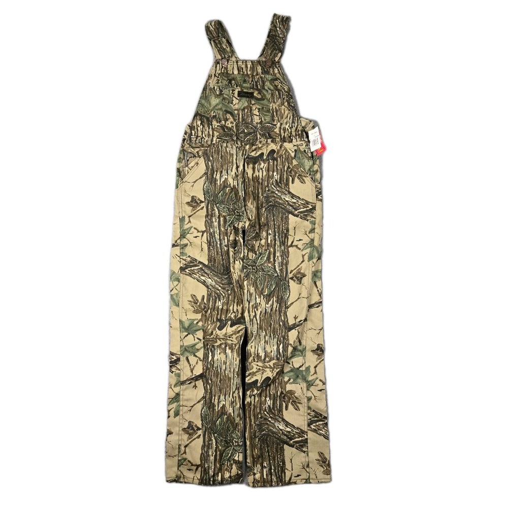 Vintage Liberty Overalls Like Dads!  Kids 16 Realtree Camo USA NWT Deadstock‎